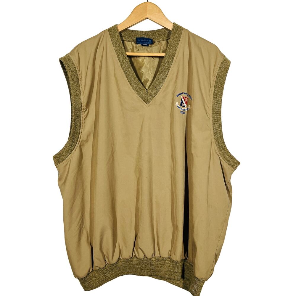 Sunderland of Scotland Sporting Vest Sleeveless Longueview Club Golf - XXL